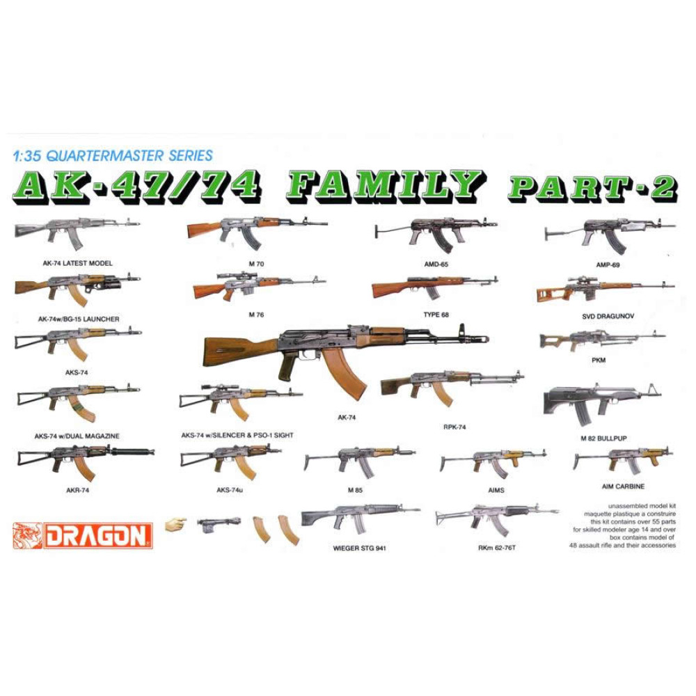 AK-47/74 Family Part-2 1/35 Dragon 3805
