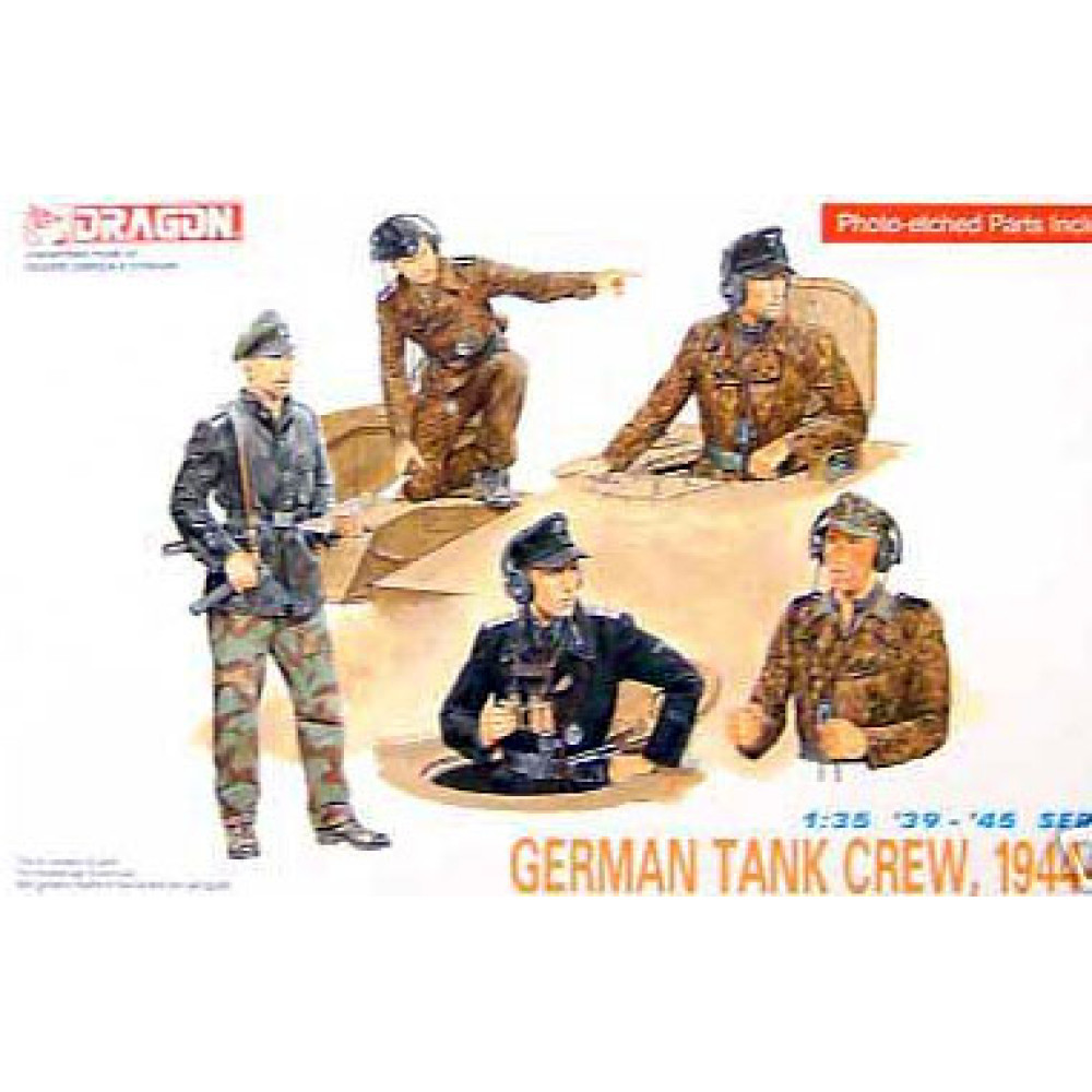 Німецький танковий екіпаж (Waffen-SS, 1944-45) 1/35 Dragon 6014