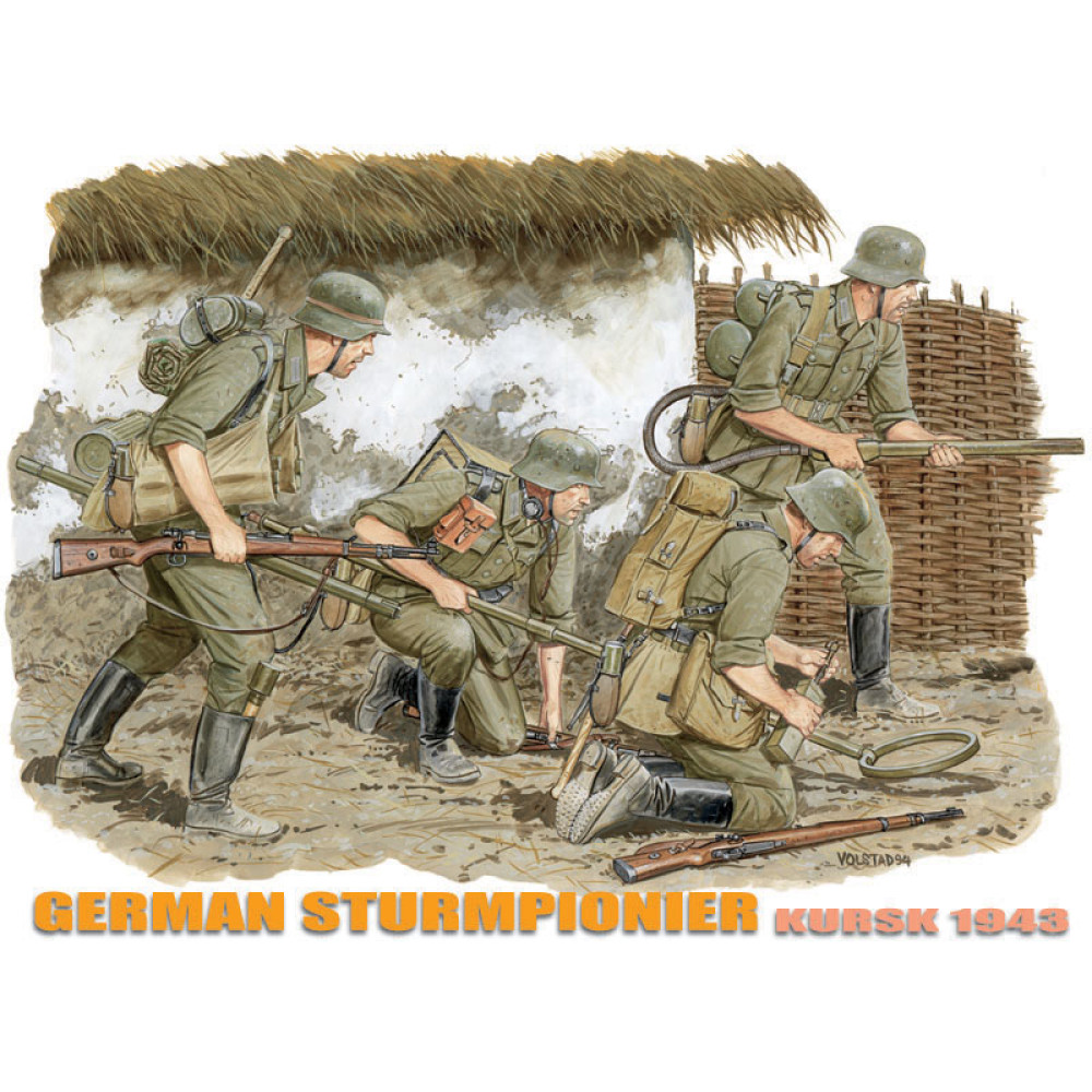 Німецькі штурмові сапери (Курськ, 1943) 1/35 Dragon 6024