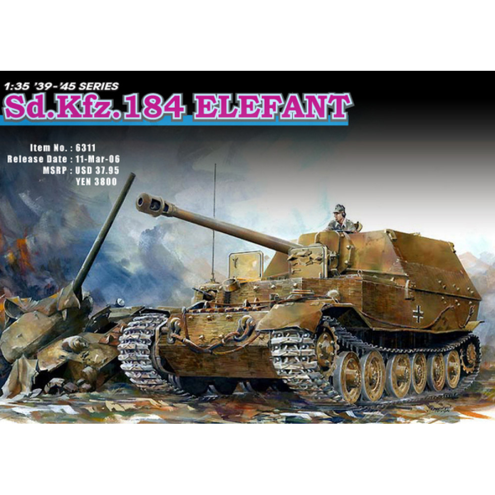  Sd.Kfz. 184 Elefant - Premium Edition 1/35 Dragon Models 6311