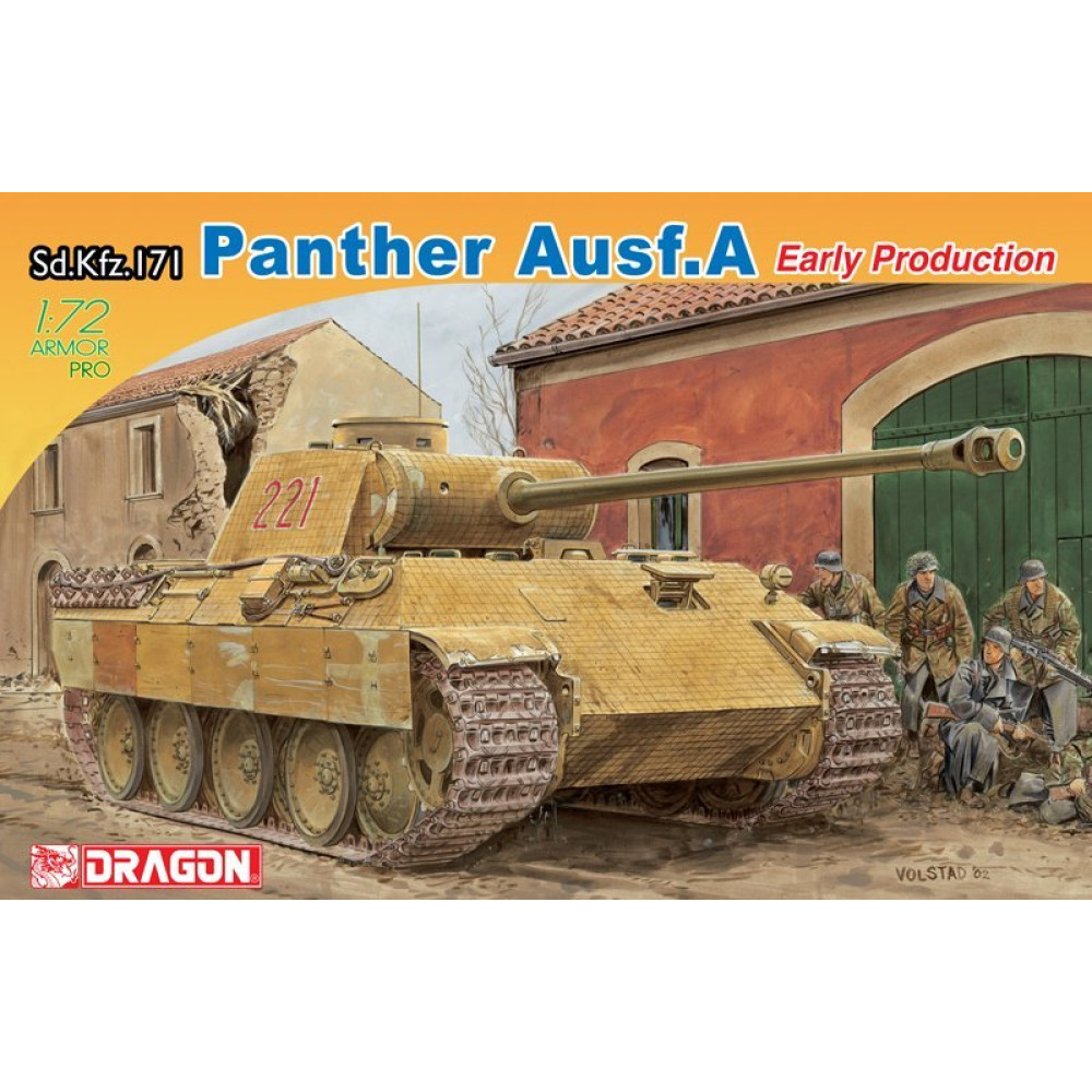 Танк Sd.Kfz.171 Рання модифікація 1/72 Dragon 7499