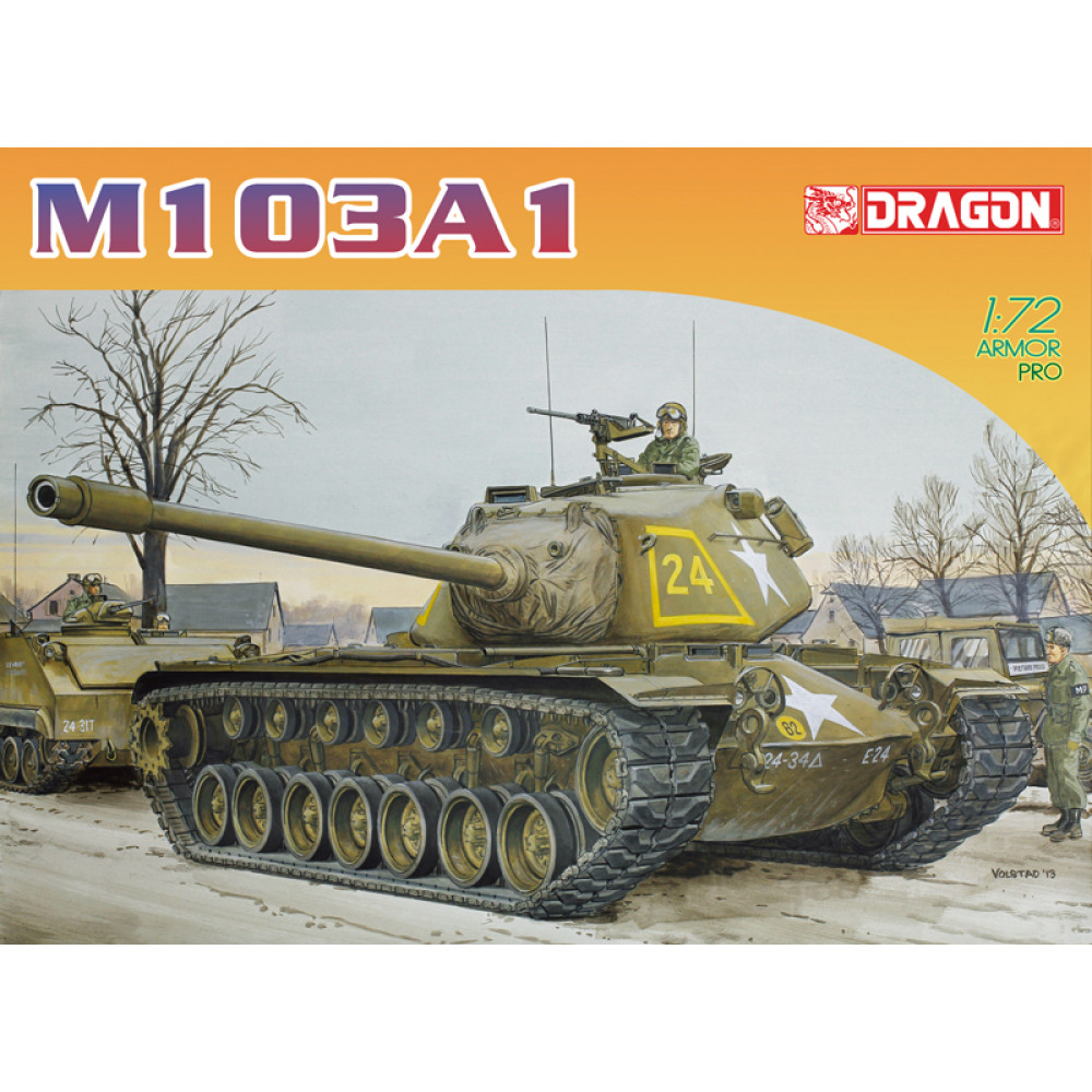 Танк M103A1 Heavy Tank  1/72 Dragon 7519