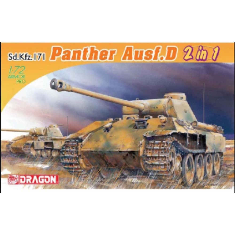  Sd.Kfz.171 Panther Ausf.D 1/72 Dragon Models 7547