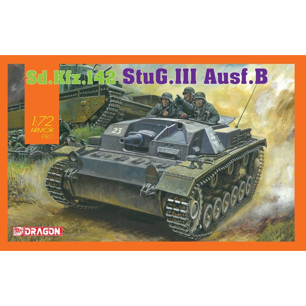 Танк Sd.Kfz.142 Stug.III Ausf.B  1/72 Dragon 7559