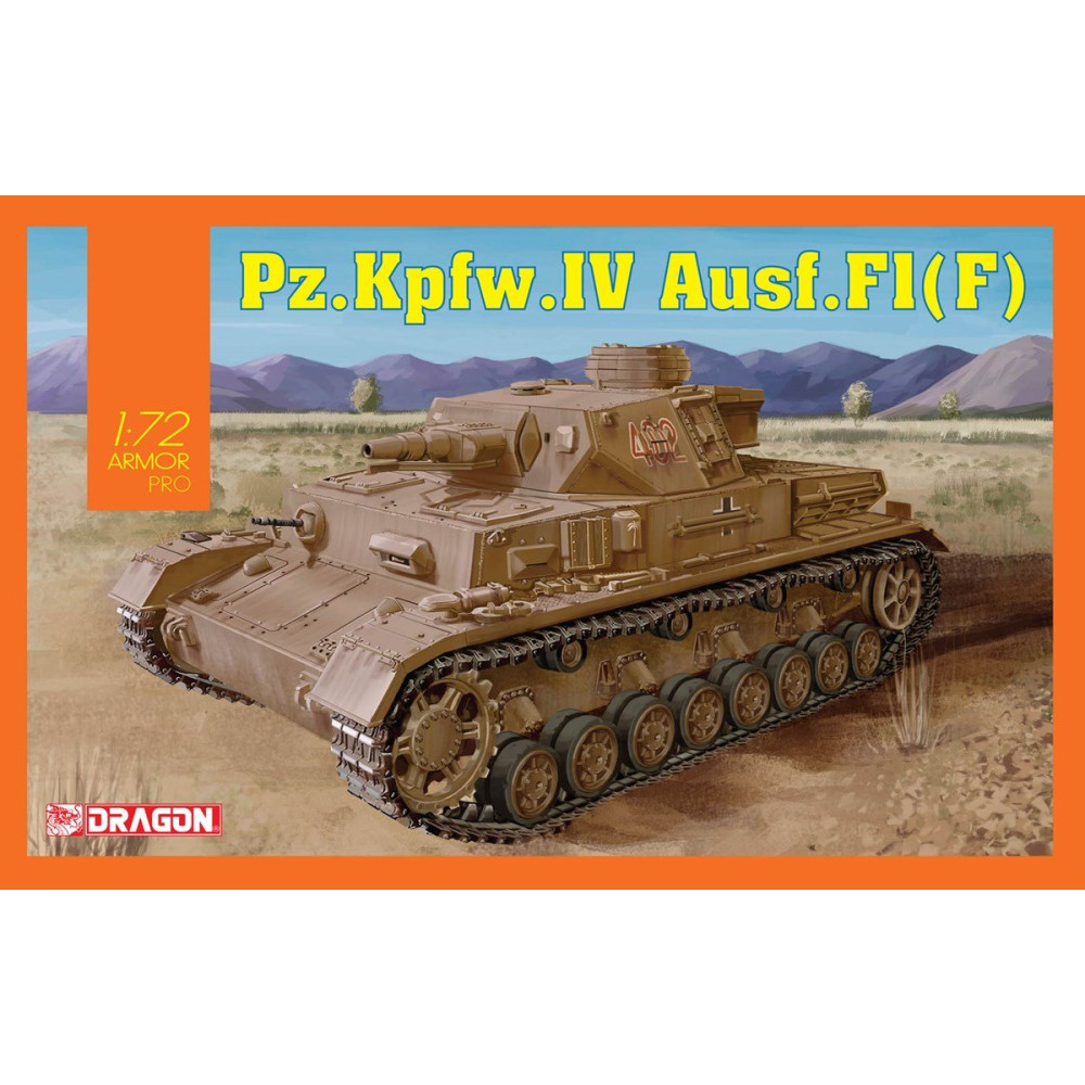 Танк Pz.Kpfw.IV Ausf.F1 (F) 1/72 Dragon 7560