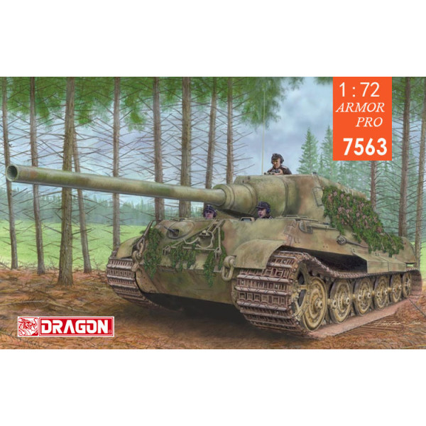 Танк  Jagdtiger Henschel Typ 1/72 Dragon 7563