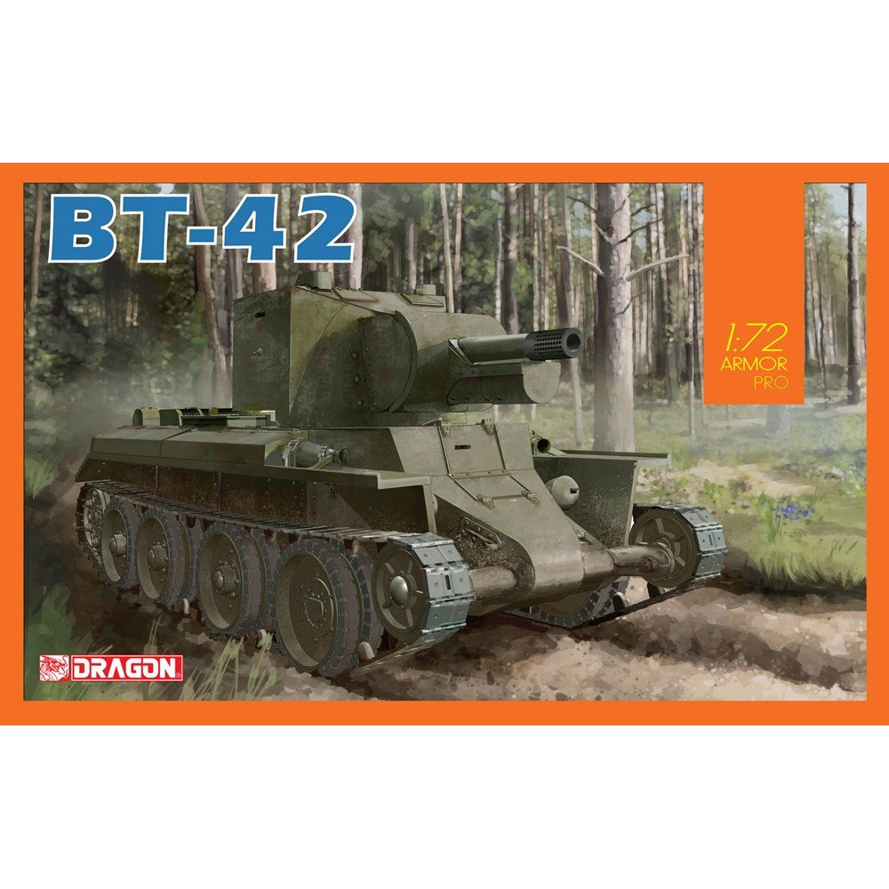Танк BT-42 1/72 Dragon 7565 Танк BT-42 1/72 Dragon 7565
