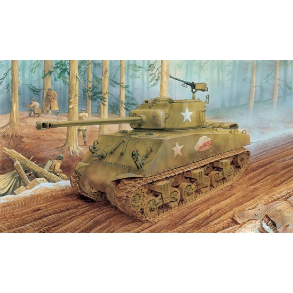 Танк M4A3(76)W VVSS Sherman 1/72 Dragon 7567