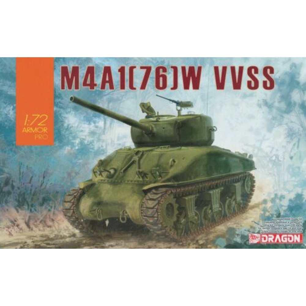 Танк M4A1 (76) W VVSS 1/72 Dragon 7571