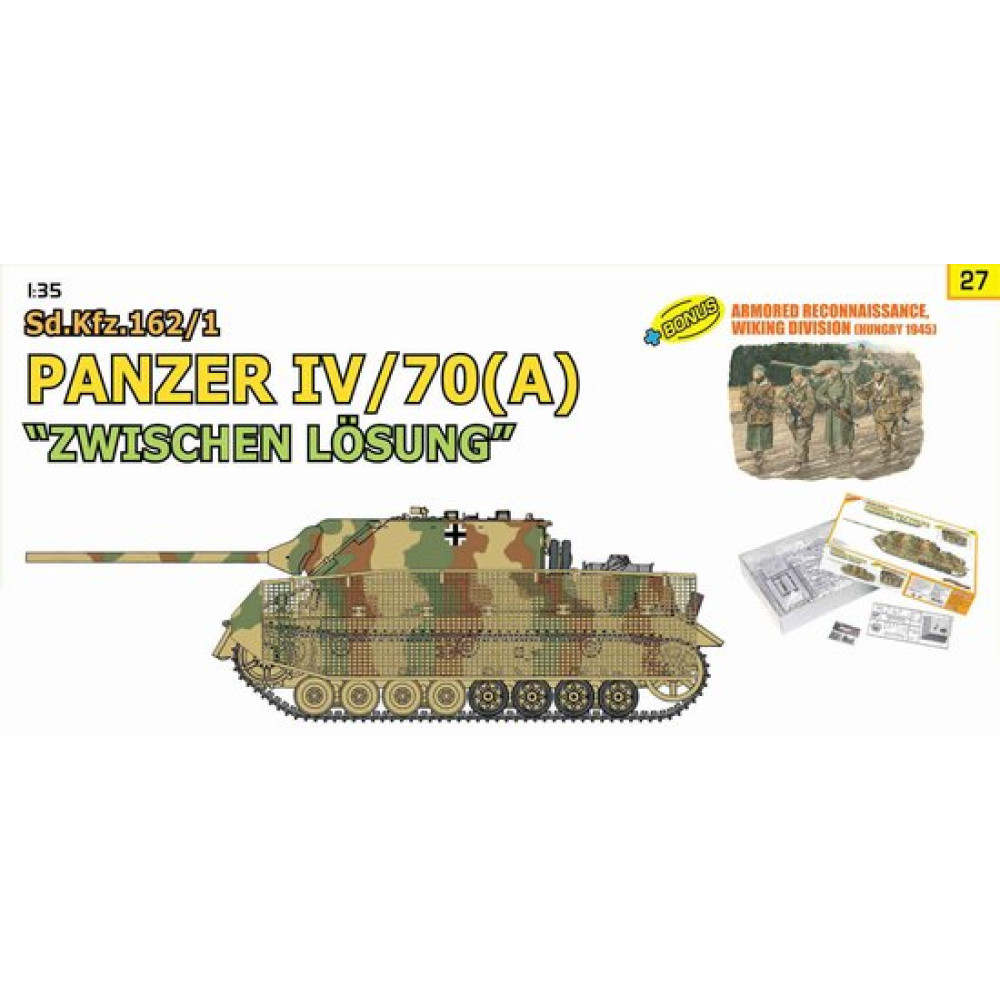   Jagdpanzer IV L/70(A) Танк 1/35 Dragon 9127