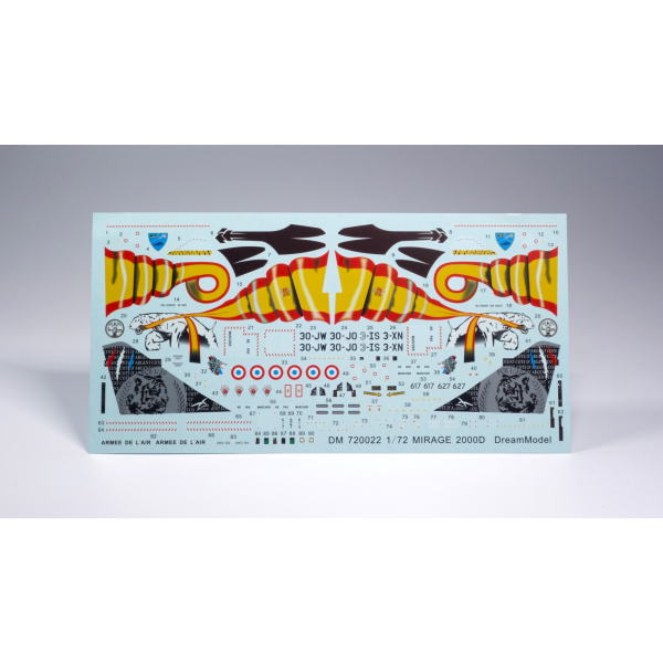 Mirage-2000D 1/72 Dream Model 720022