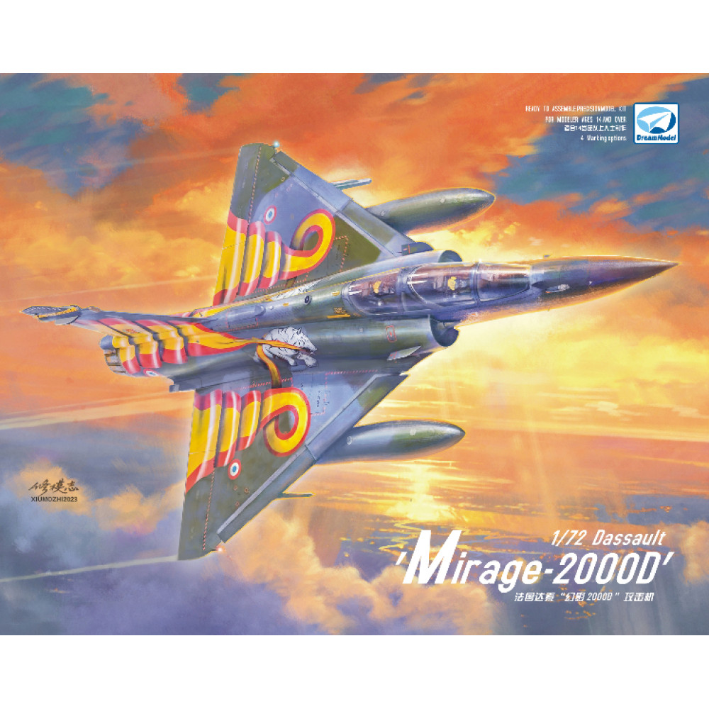 Mirage-2000D 1/72 Dream Model 720022