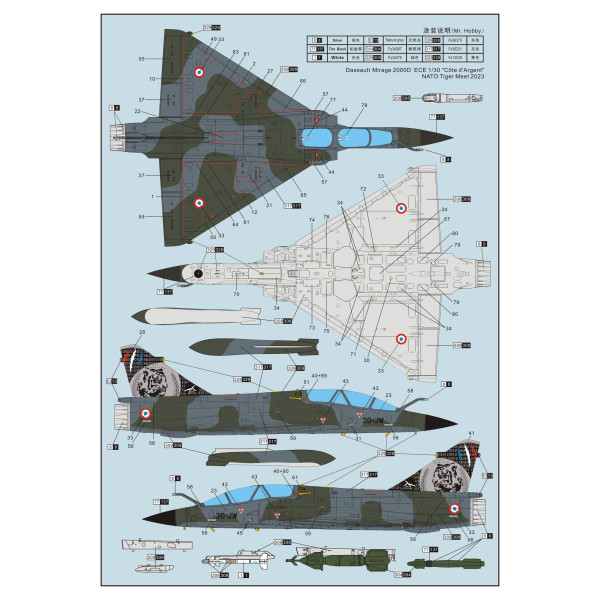 Mirage-2000D 1/72 Dream Model 720022