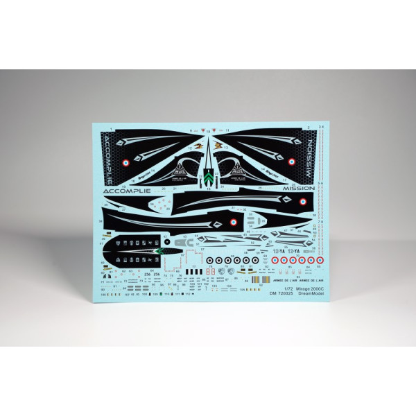 Mirage-2000C 1/72 Dream Model 720025