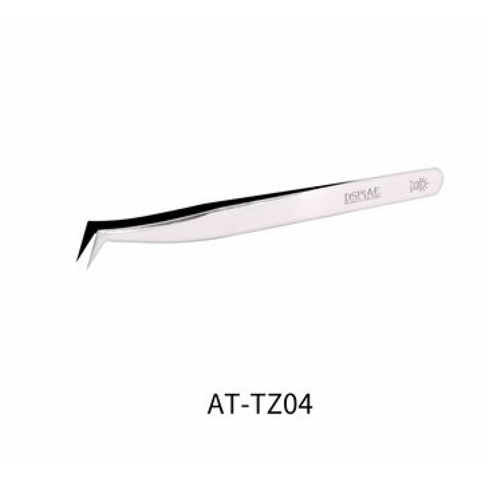 Precision Angled Tweezers - Mirror Polished DSPIAE AT-TZ04