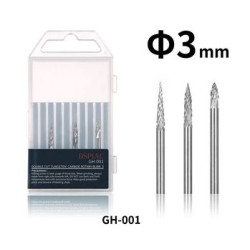 Tungsten Steel Grinding Head Set DSPIAE GH-001