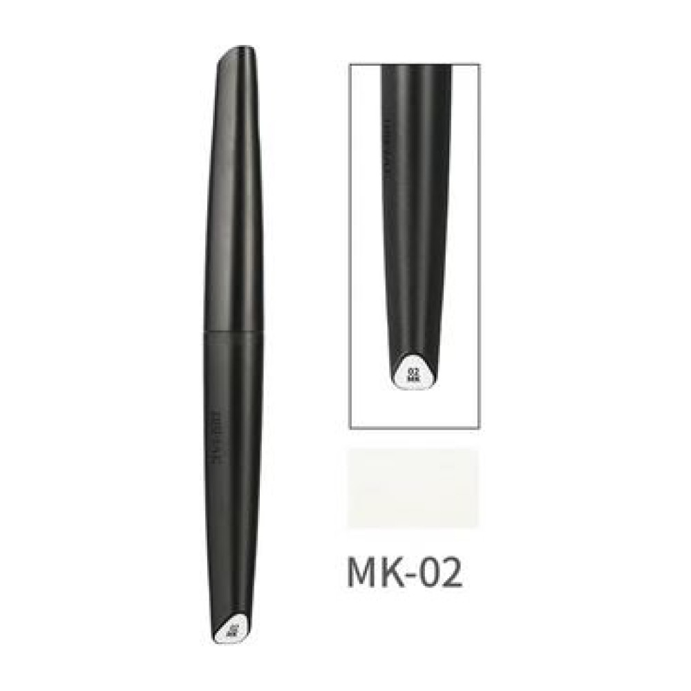 White - Water Based Soft Tip Marker MK-02 DSPIAE