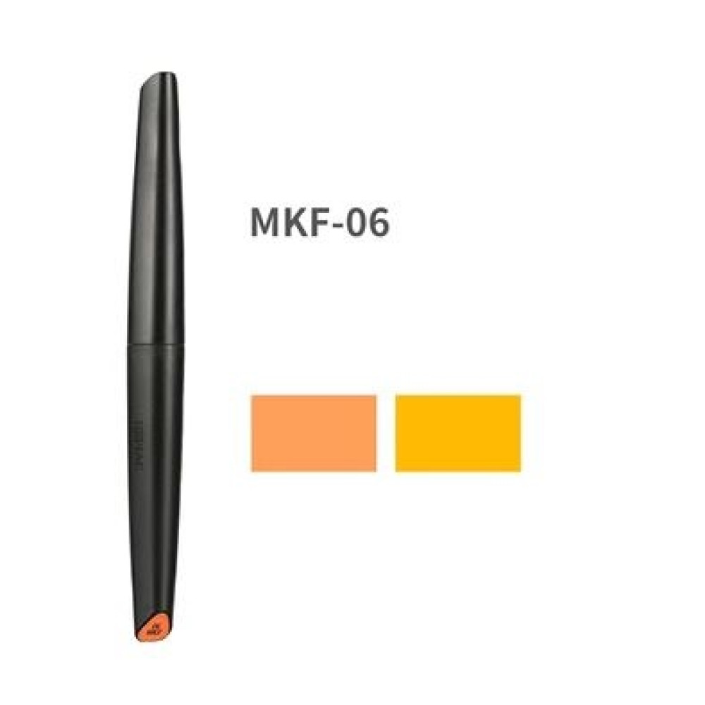 Fluorescent orange - Water Based Soft Tip Marker  MKF-06 DSPIAE