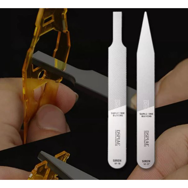 Siren triangular polishing file, mirror glass, #12000 Dspiae SF-17