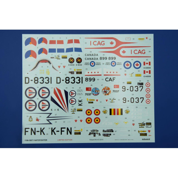 F-104G NATO fighter   1/48 Eduard 1196