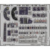 Фототравлення Ju 88A-4 інтер'єр (icm) 1/48 Eduard 49782