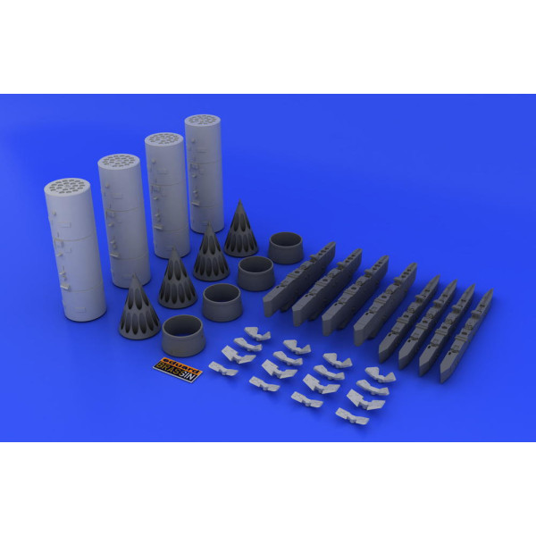 Detailing kit - B-8M1 Rocket Launcher 1/48 Eduard 648041