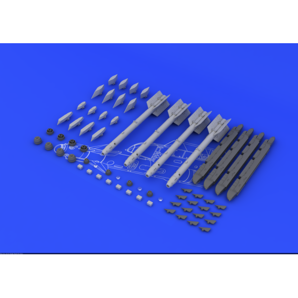 Detailing kit - R-73 / AA-11 Archer 1/48 Eduard 648071