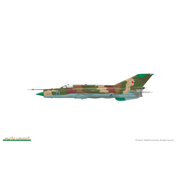 МіГ-21МФ Перехоплювач 1/72 Eduard 7453