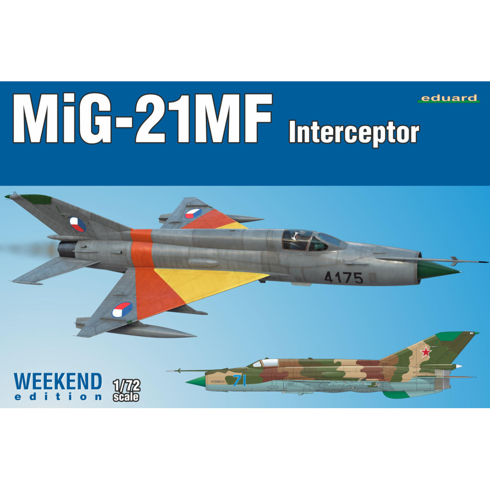 MiG-21MF Interceptor 1/72 Eduard 7453