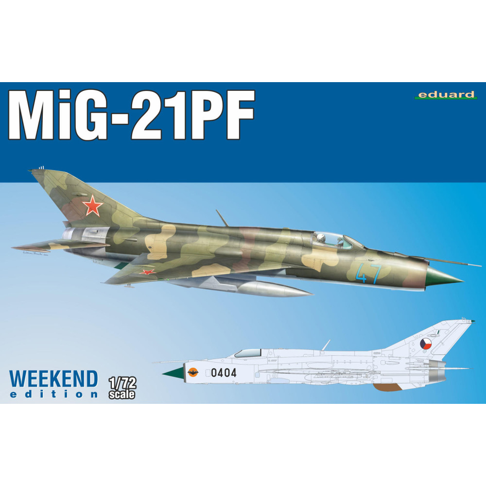 MiG-21PF 1/72 Eduard 7455