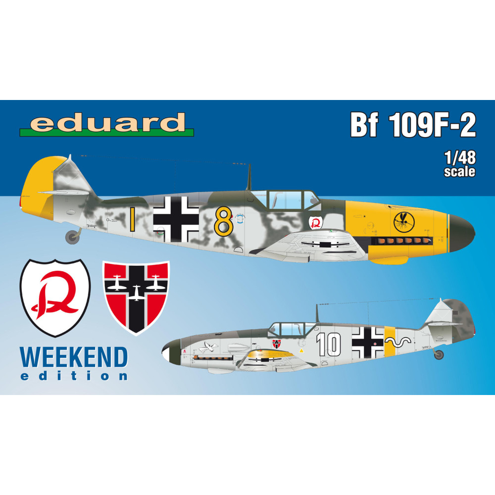Messerschmitt Bf 109F-2 1/48 Eduard 84147