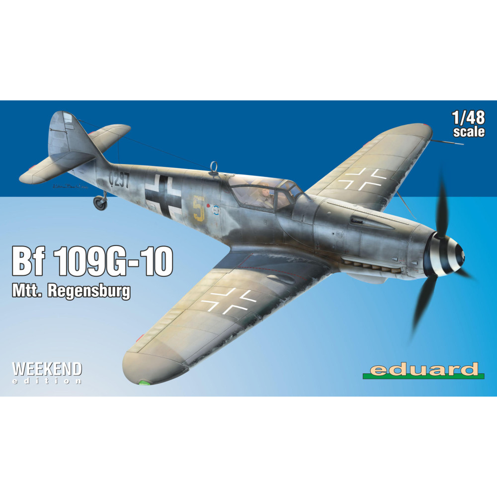Bf 109G-10 Mtt. Regensburg  1/48 Eduard 84168