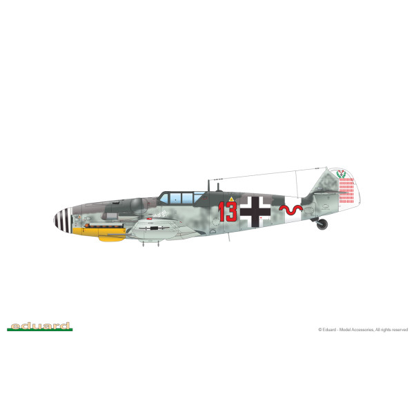 Bf 109G-6 1/48 Eduard 84173