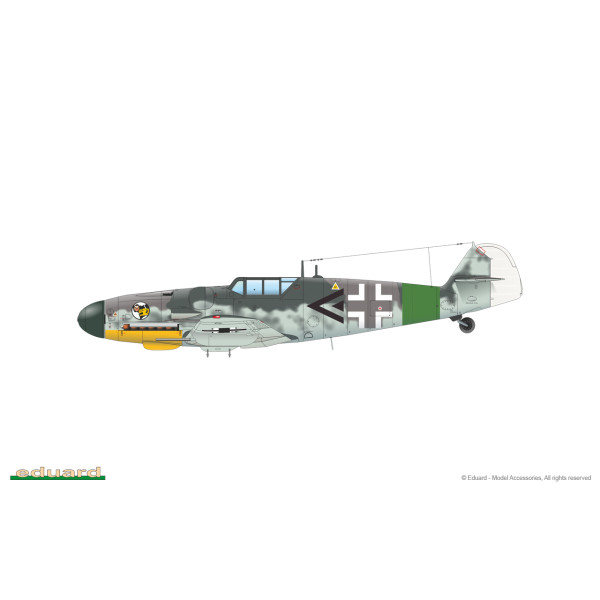 Bf 109G-6 1/48 Eduard 84173