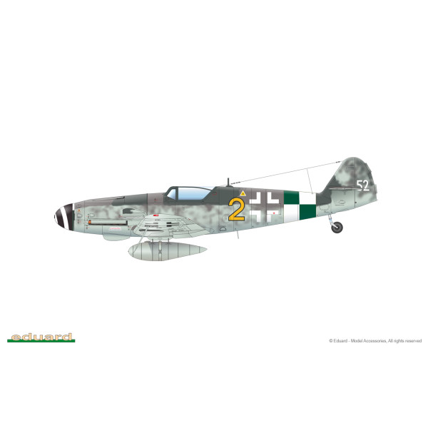 Bf 109G-10 ERLA 1/48 Eduard 84174