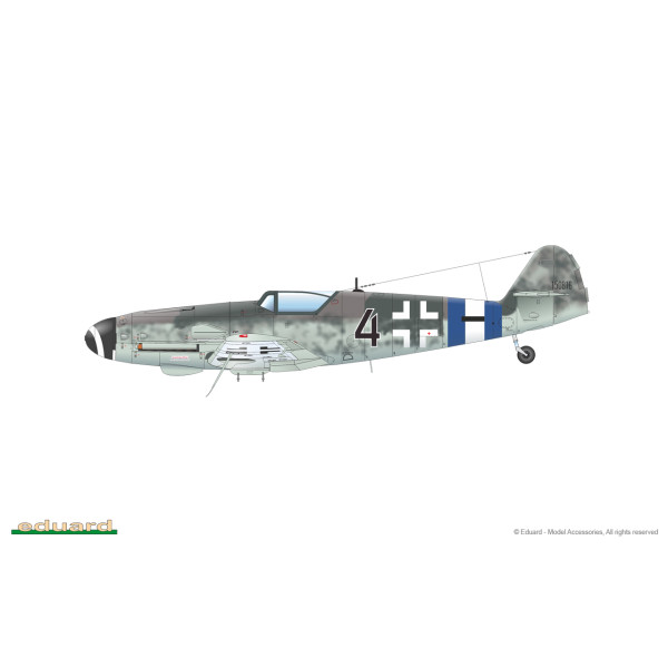 Bf 109G-10 ERLA 1/48 Eduard 84174