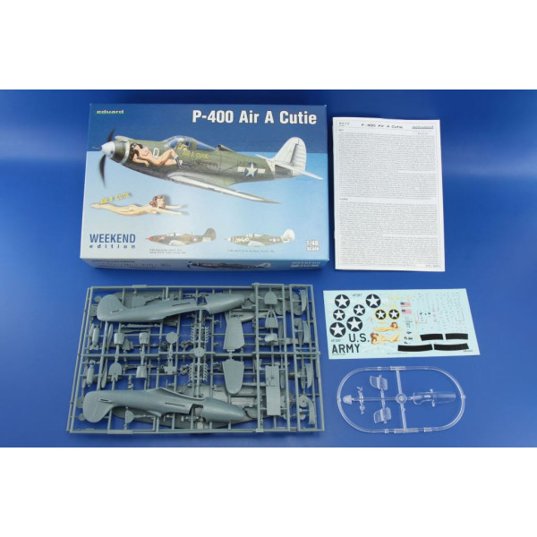 P-400 Aircobra "Air A Cutie" 1/48 Eduard 8472