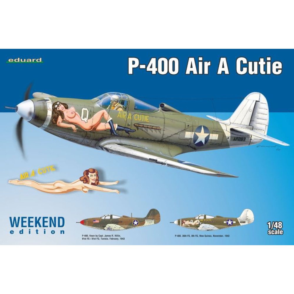 P-400 Aircobra "Air A Cutie" 1/48 Eduard 8472