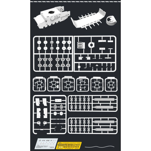 Pz.Kpfw. I Ausf. F (VK 18.01) Late Version 1/72 FlyHawk FH3011