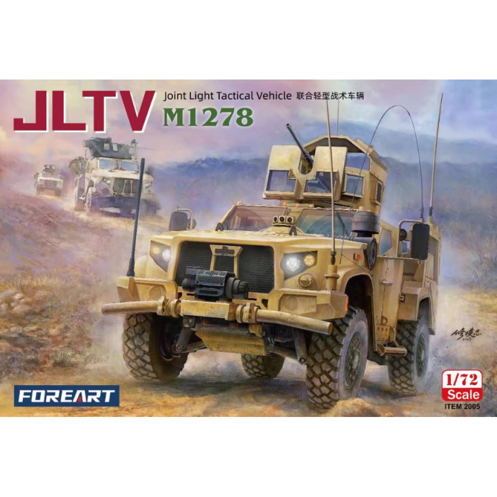 American M1278 Joint Light Tactical Vehicle 1/72 FOREART 2005