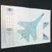 Decal Su-27P Ukrainian Air Forces, digital camouflage (Part 2) 1/32 Foxbot 32-033
