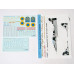 Decals Ukrainian Digital falcons: MiG-29 “white 57” 1/32 Foxbot 32-013