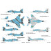 Decals Ukrainian Fulcrums: MiG-29 (9-13) 1/48 Foxbot 48-076