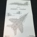 Decals Ukrainian Digital Falcons: MiG-29 (9-13)  1/48 Foxbot 48-086