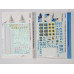 Decals Ukrainian Su-27 and Su-27UB with Flora camouflage and Stencils  1/48 Foxbot 48-094T