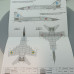 Decals Ukrainian Foxbats: MiG-25PDS and Stencils 1/48 Foxbot 48-035T