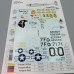 Decals Lockheed P-38 Lightning Pin-Up Nose Art (Part I) 1/48 Foxbot 48-081A