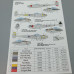 Decals Lockheed P-38 Lightning Pin-Up Nose Art (Part I) 1/48 Foxbot 48-081A