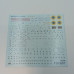Decals Ukrainian Digital Falcons: MiG-29 (9-13) 1/72 Foxbot 72-071
