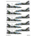 Decals Dassault Mirage 2000D 1/72 Foxbot 72-072